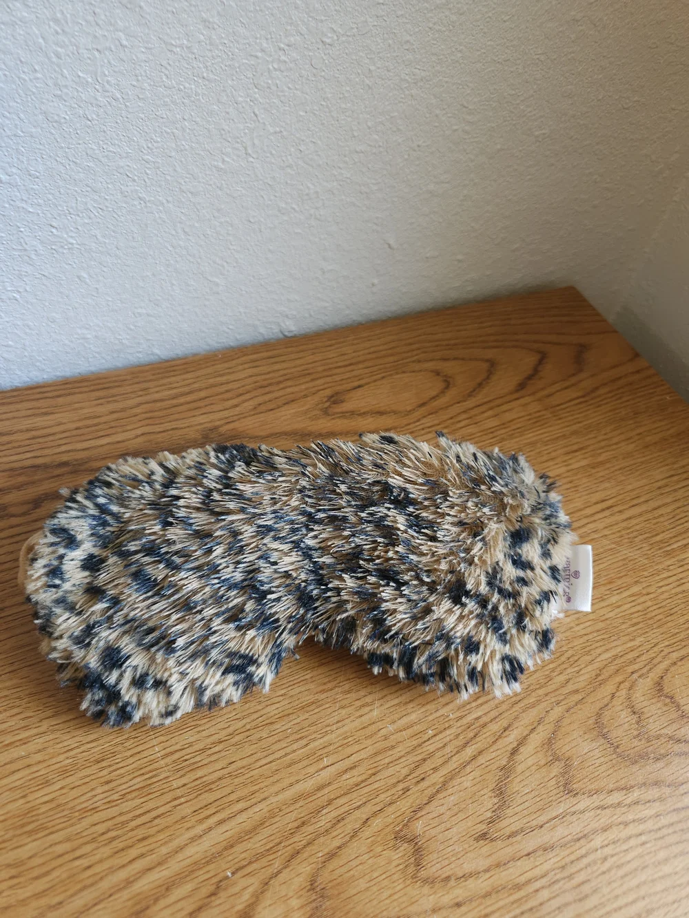 Warmies Heat Cool Eye Mask Leopatd Print Plush